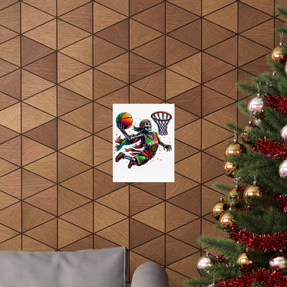 Motivational Art Poster — “Art. Quality. Yours: Print with Zillion!” Matte Vertical Print