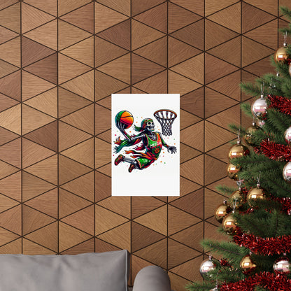 Motivational Art Poster — “Art. Quality. Yours: Print with Zillion!” Matte Vertical Print